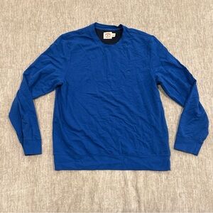 Men’s Size Large Brooks Brothers Red Fleece Cotton Blend Crewneck Sweatshirt EUC